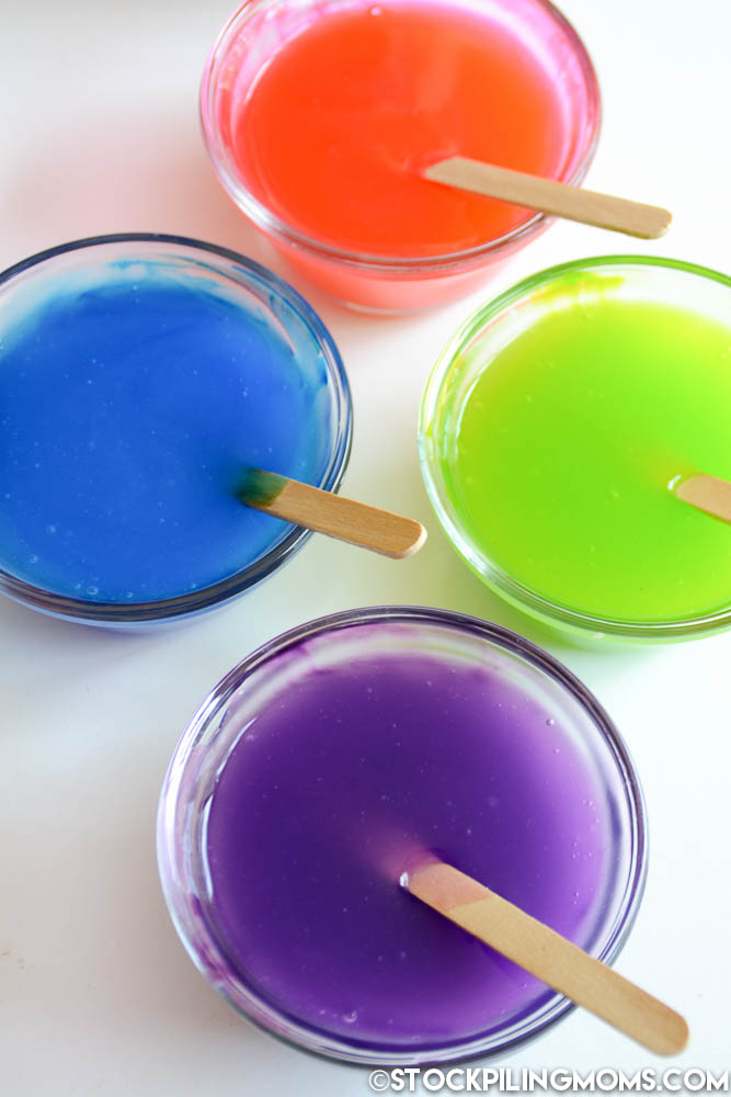 Simple 2 Ingredient Recipe for Taste-Safe Finger Paints