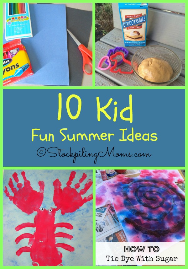 10 Kid Fun Summer Ideas