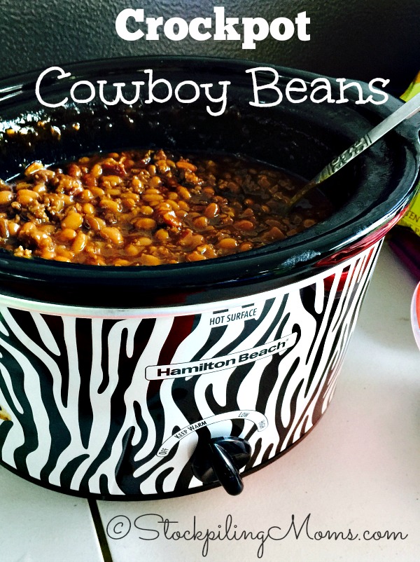 Crockpot Cowboy Beans