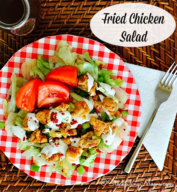 Fried Chicken Salad