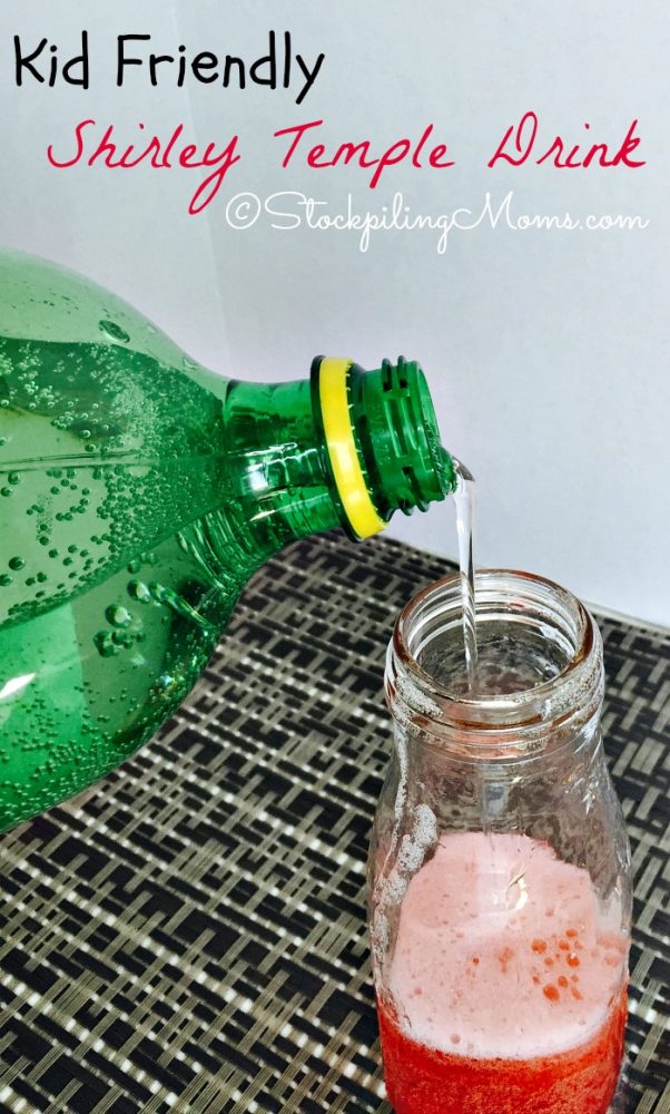 Kid Friendly Shirley Temple Drink