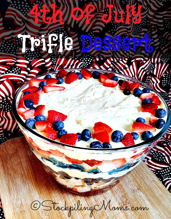 4th of July Trifle Dessert