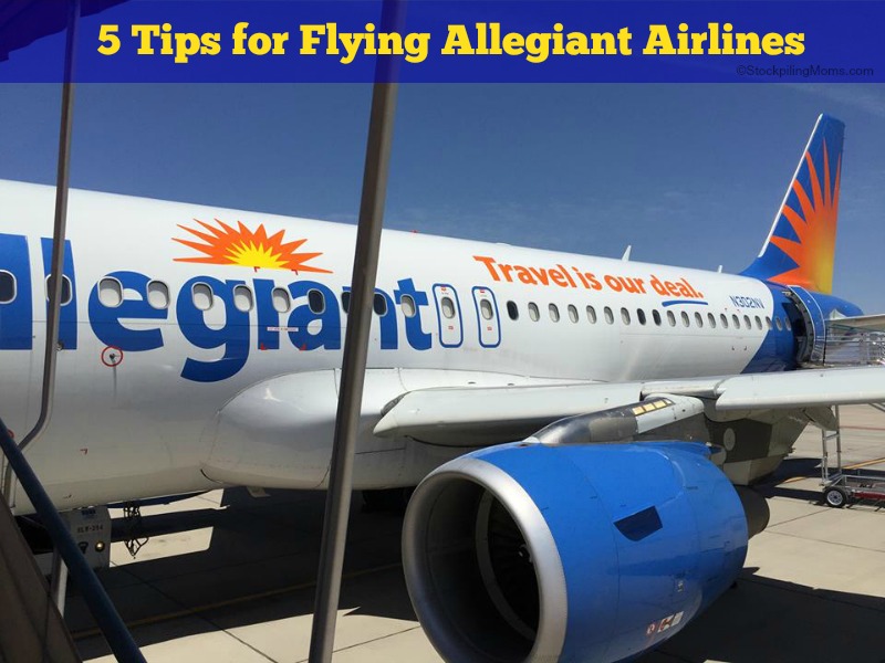 allegiant air stroller