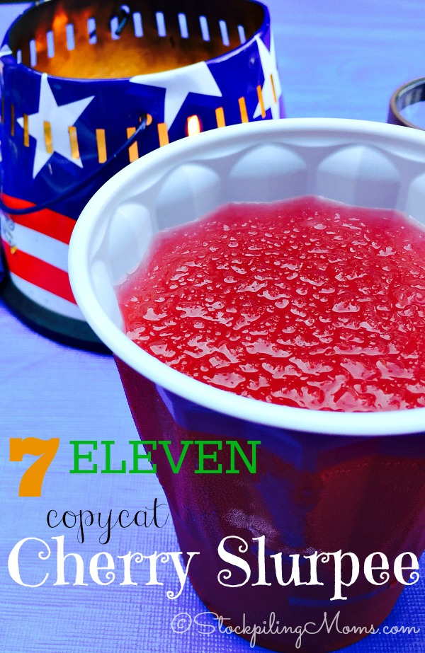 7 Eleven Copycat Cherry Slurpee Recipe