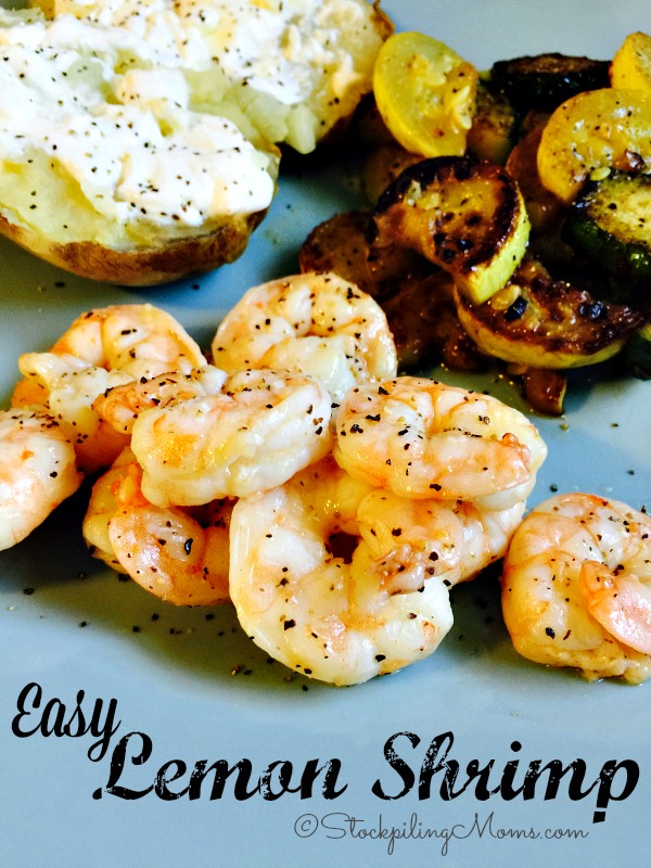 Easy Lemon Shrimp