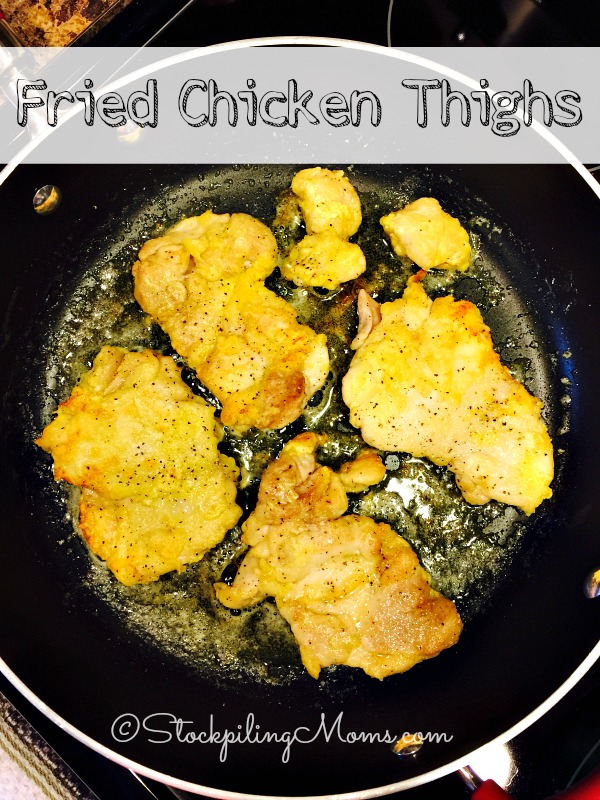 Fried Chicken Thighs