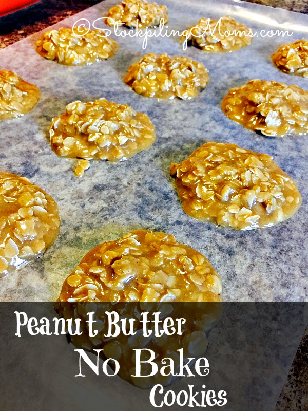 Peanut Butter No Bake Cookies