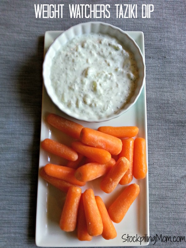 Weight Watchers Tatziki Dip