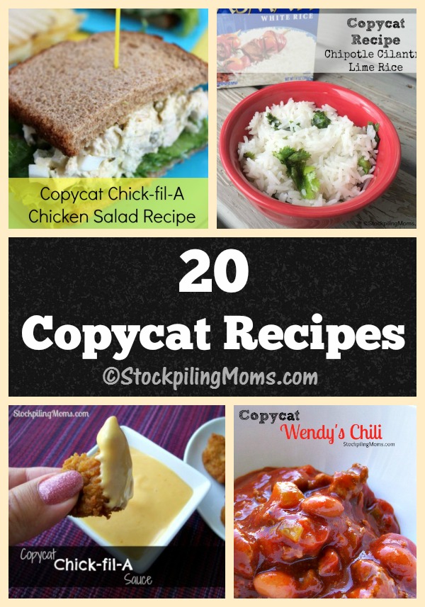 20 Copycat Recipes