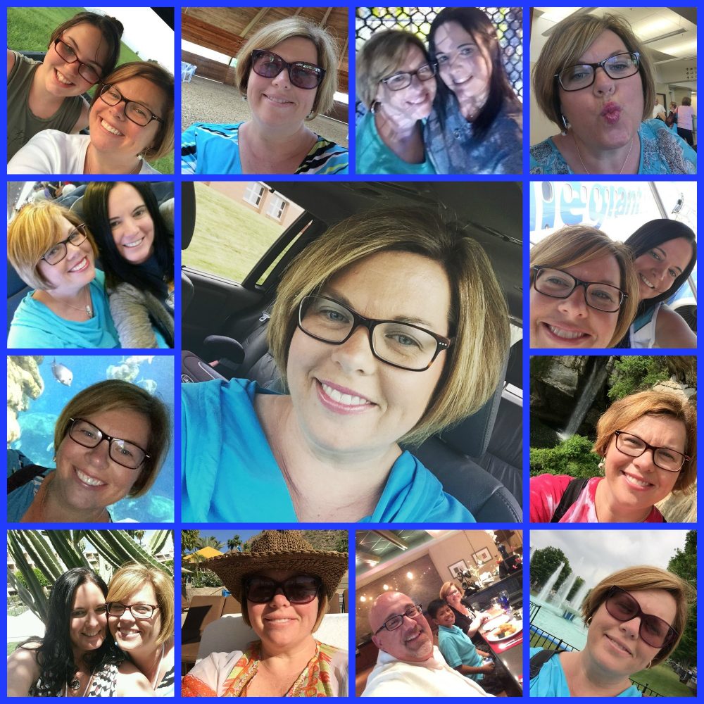 selfie collage poses