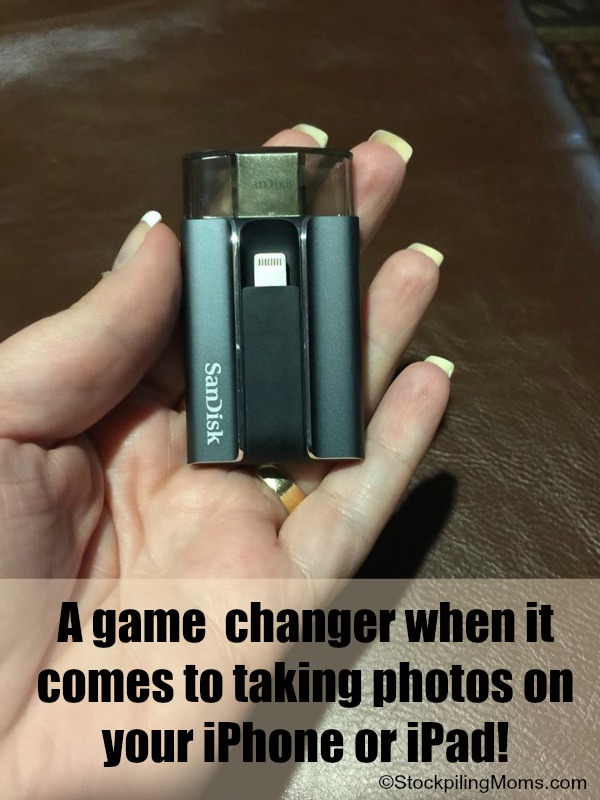 SanDisk iXpand Flash Drive Is a Game Changer