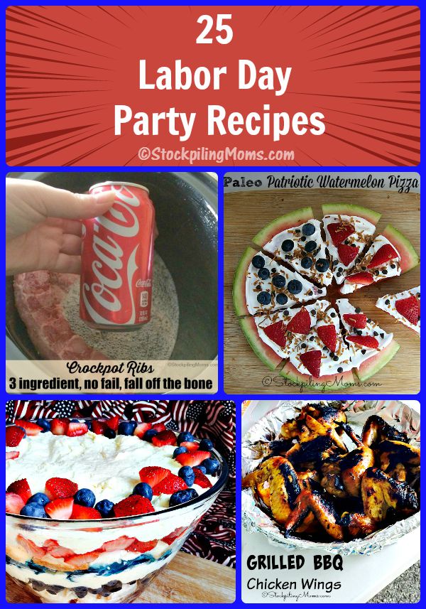 25 Labor Day Party Recipes