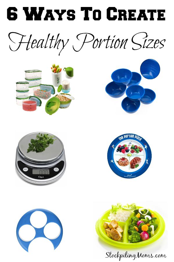 6 Ways To Create Healthy Portion Sizes