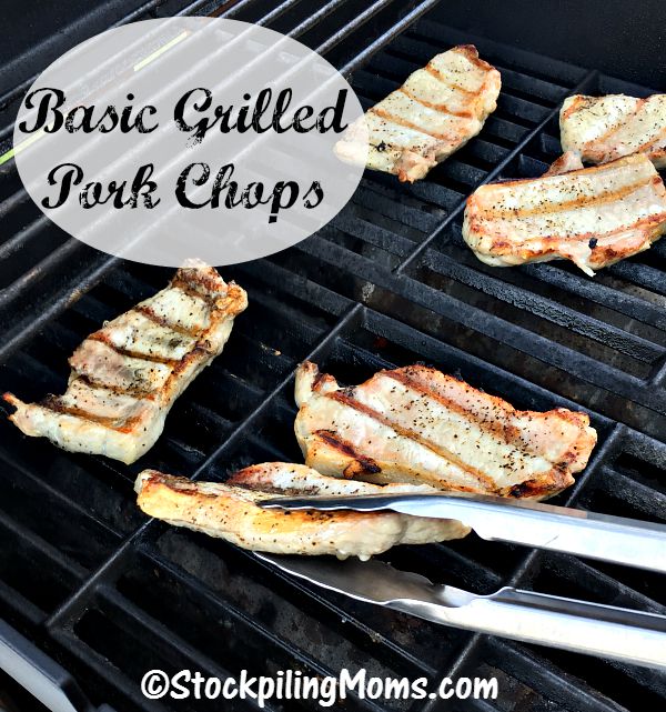 Basic Grilled Pork Chops