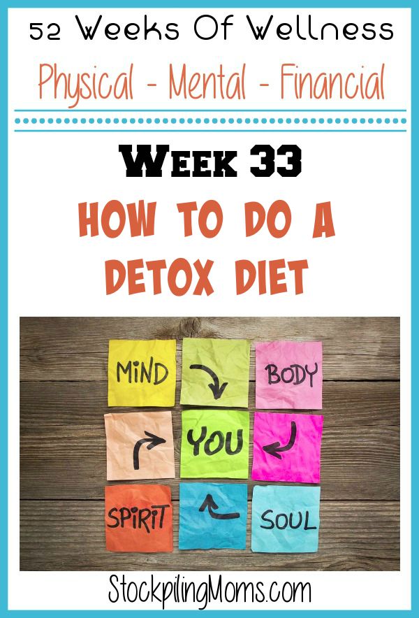 How To Do A Detox Diet