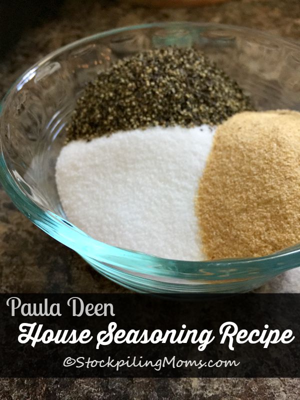 Paula Deen House Seasoning Recipe