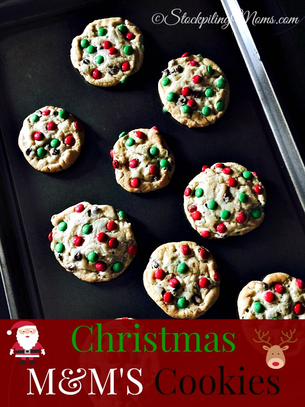 Christmas M&M’S Cookies