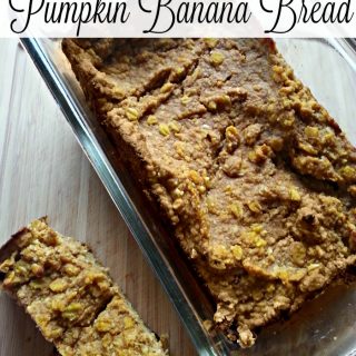 Gluten Free Pumpkin Banana Bread