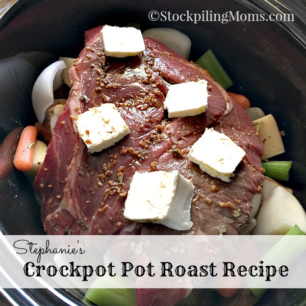 Easy Crockpot Pot Roast Recipe