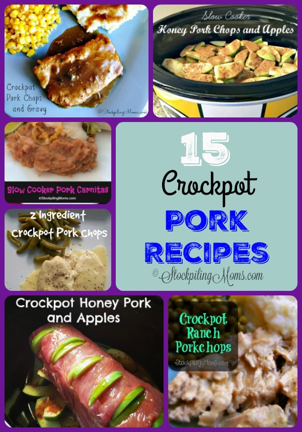15 Crockpot Pork Recipes