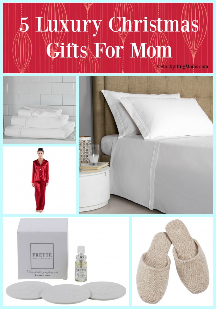 5 Luxury Christmas Gifts For Mom  STOCKPILING MOMS