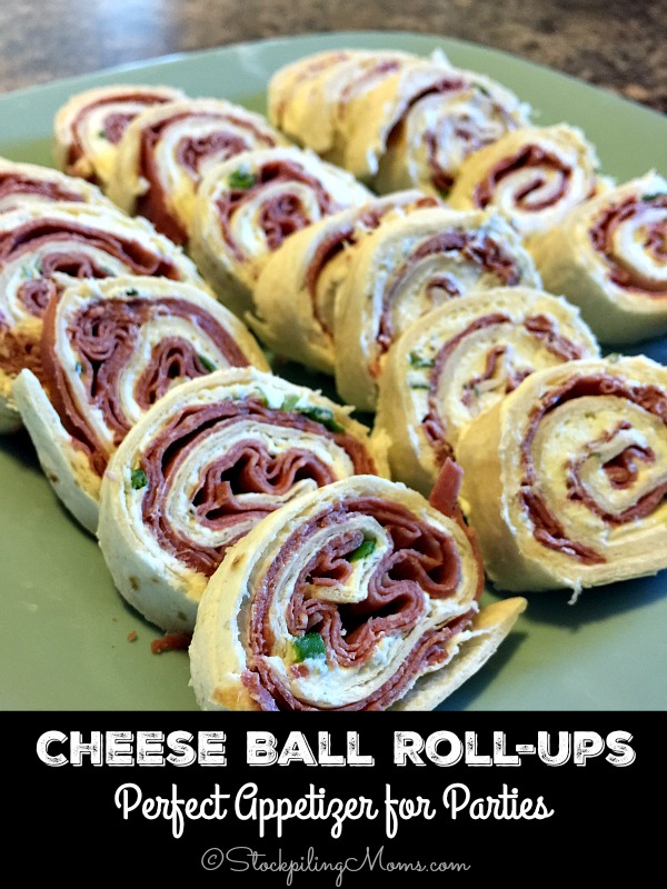 Cheese Ball Roll-Ups