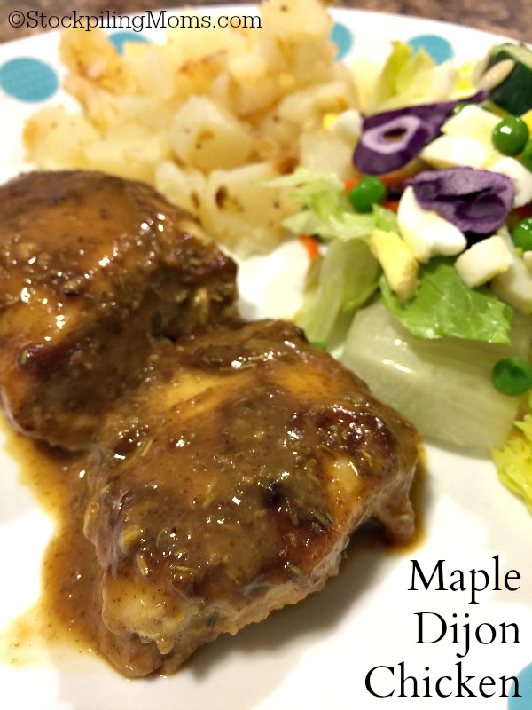 Maple Dijon Chicken