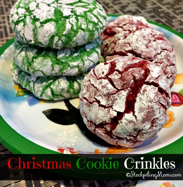 Christmas Cookie Crinkles