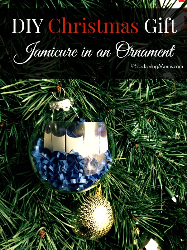DIY Christmas Gift – Jamicure in an Ornament