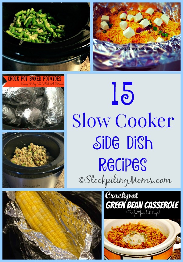 15 Slow Cooker Side Dish Recipes