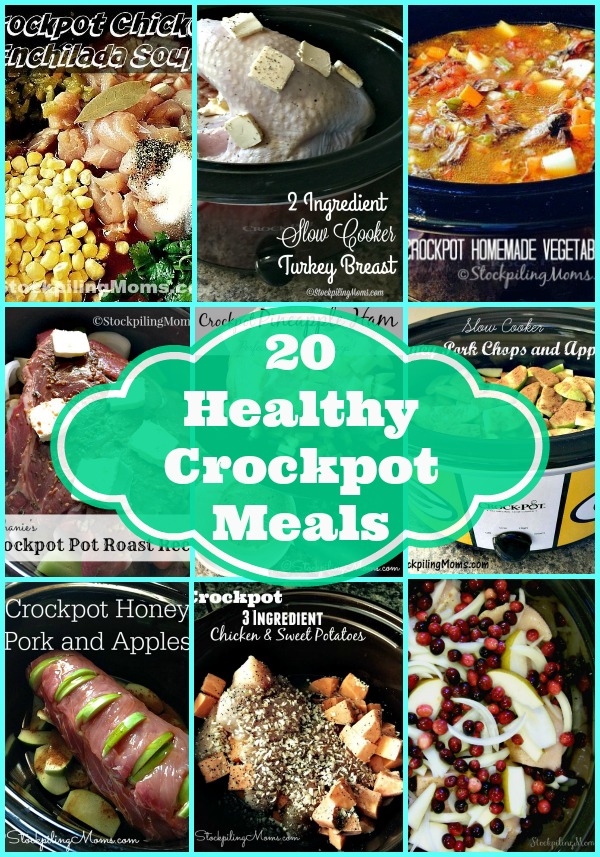 20 Healthy Crockpot Meals