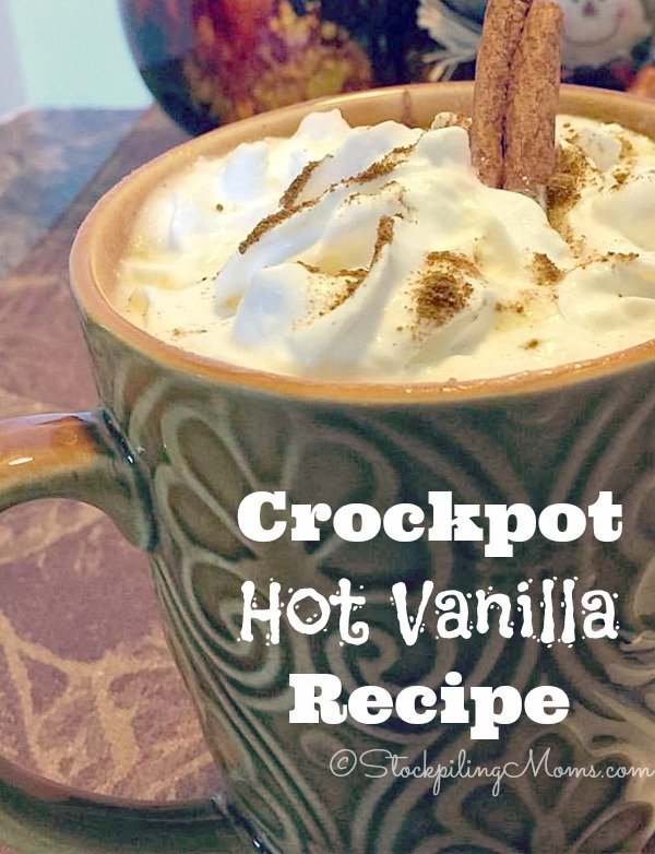 Crockpot Hot Vanilla Recipe