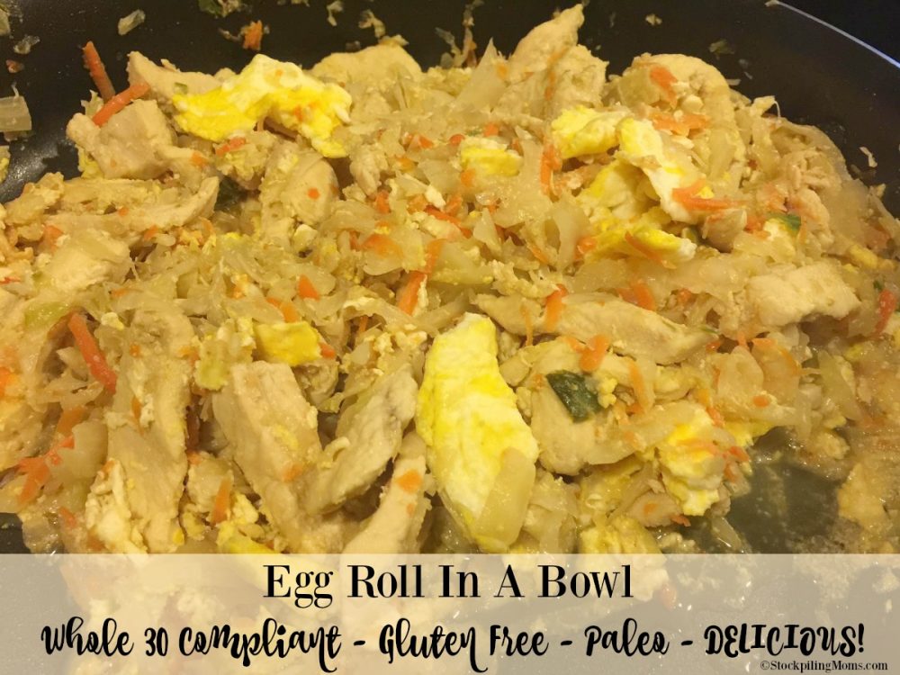 Egg Roll In A Bowl