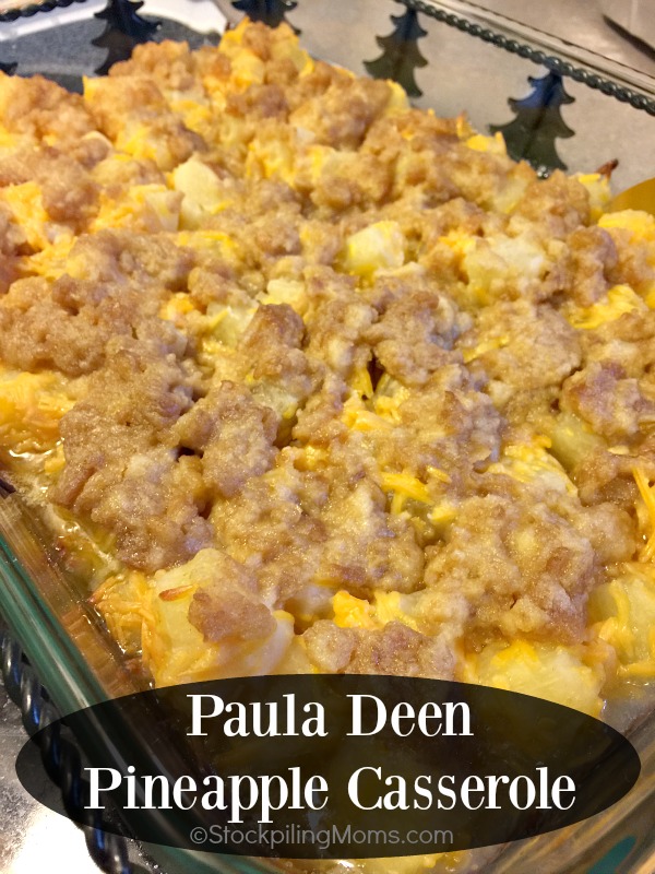 Paula Deen Pineapple Casserole