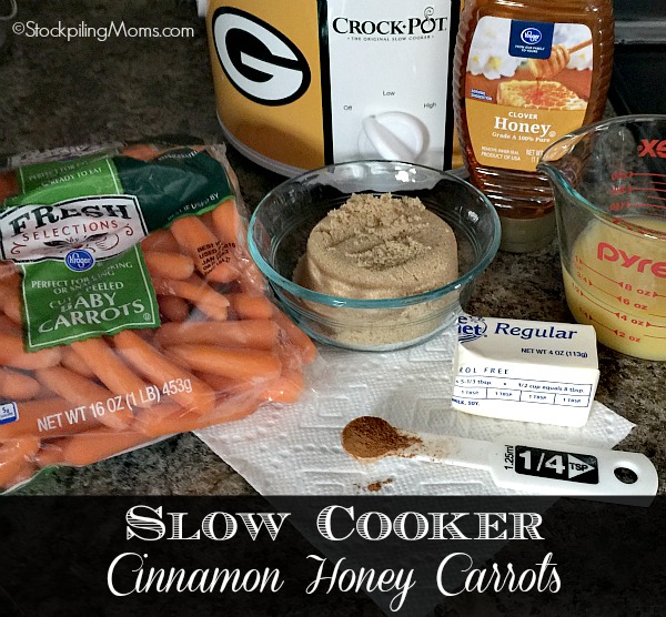 Slow Cooker Cinnamon Honey Carrots