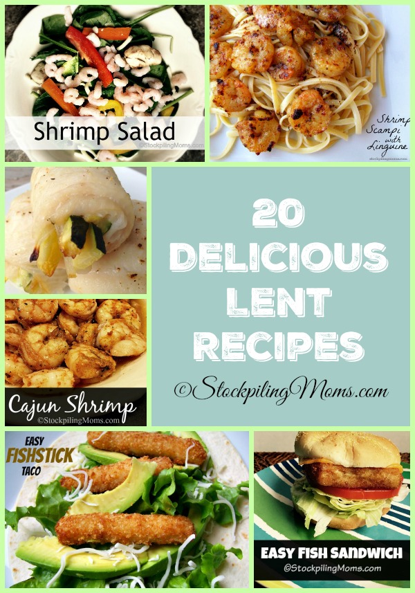 20 Delicious Lent Recipes