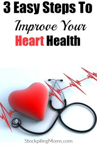 Don't miss out on these 3 Easy Steps To Improve Your Heart Health this year! Your heart health is vital to overall better health and this makes maintaining much easier!