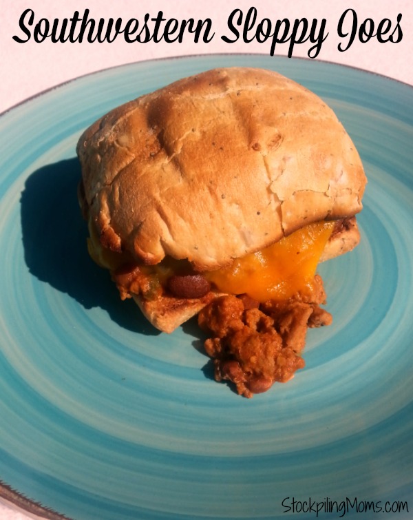 Southwestern Sloppy Joes from Prep Ahead Meals From Scratch