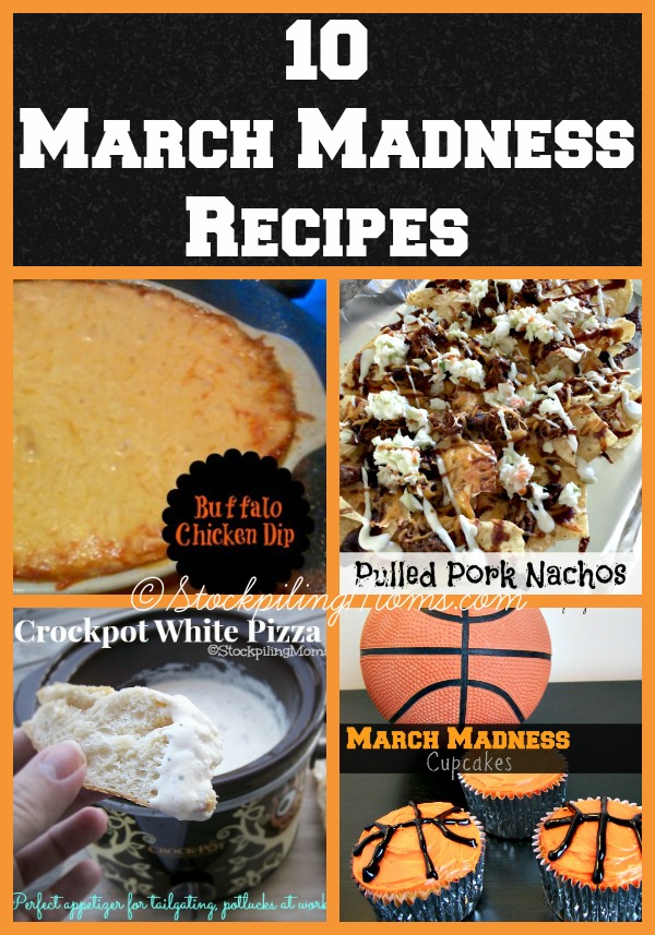 10 March Madness Recipes
