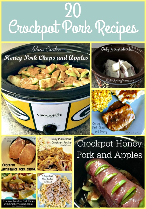 20 Crockpot Pork Recipes - STOCKPILING MOMS™