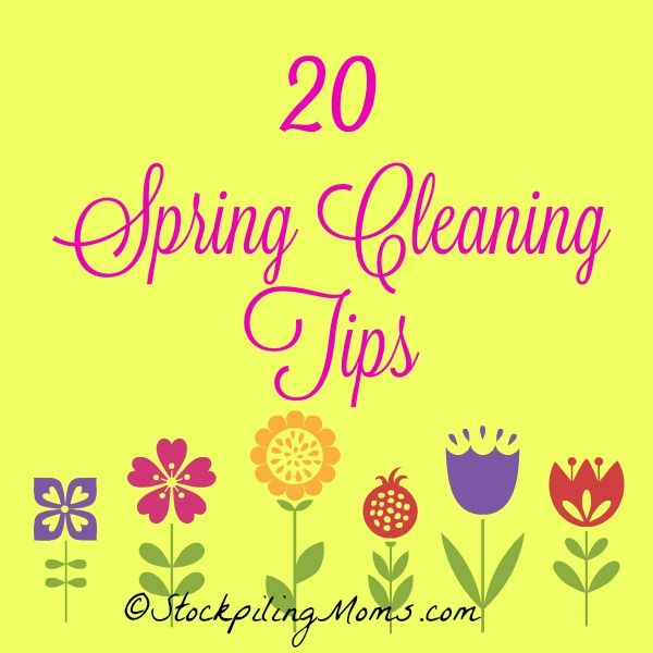 20 Spring Cleaning Tips