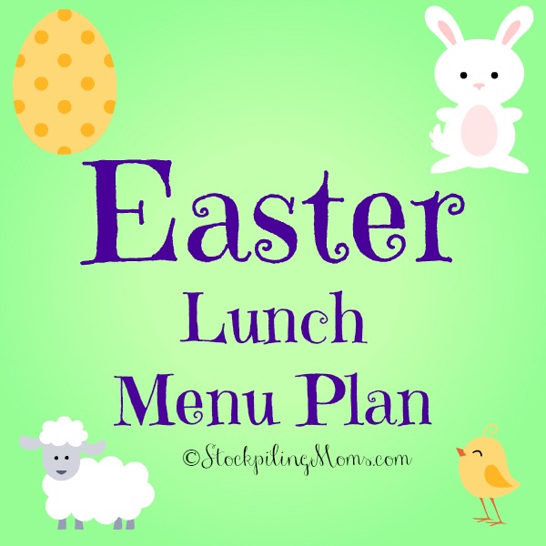 Easter Lunch Menu Plan