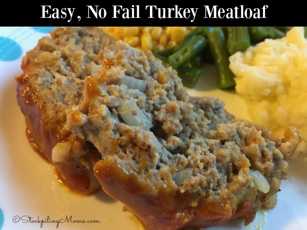 Easy No Fail Turkey Meatloaf