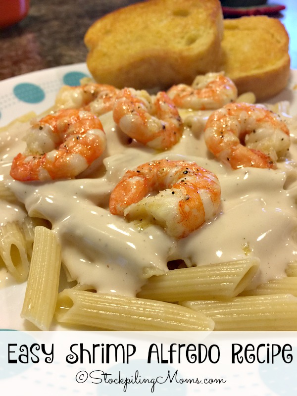 Easy Shrimp Alfredo Recipe