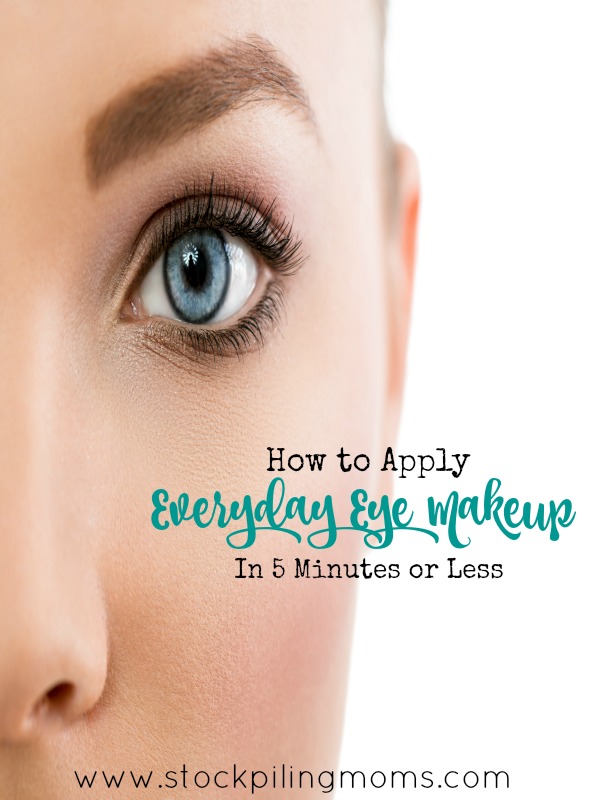 How to Apply Your Everyday Eye Make Up in Five Minutes or Less