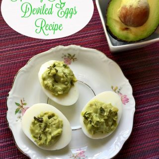 Avocado Deviled Eggs - Healthy Recipes Blog