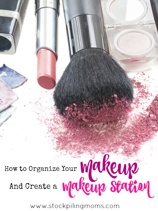 How to Organize Your Makeup and Create a Makeup Station