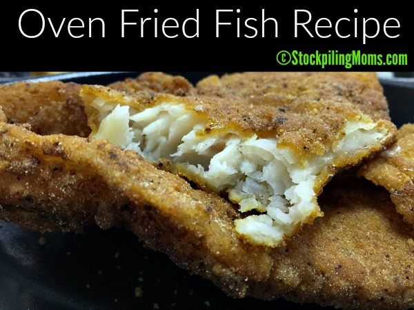 Oven Fried Fish Recipe