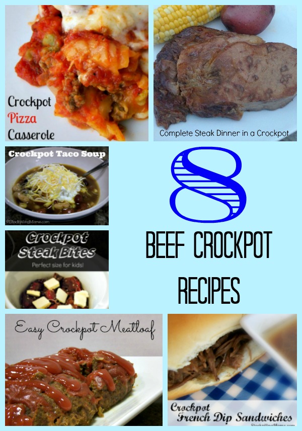 8 Beef Crockpot Recipes