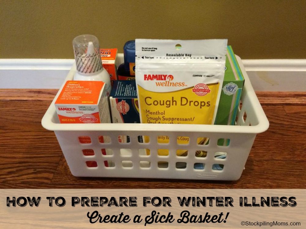 How To Prepare For Winter Illness – Create a Sick Basket!